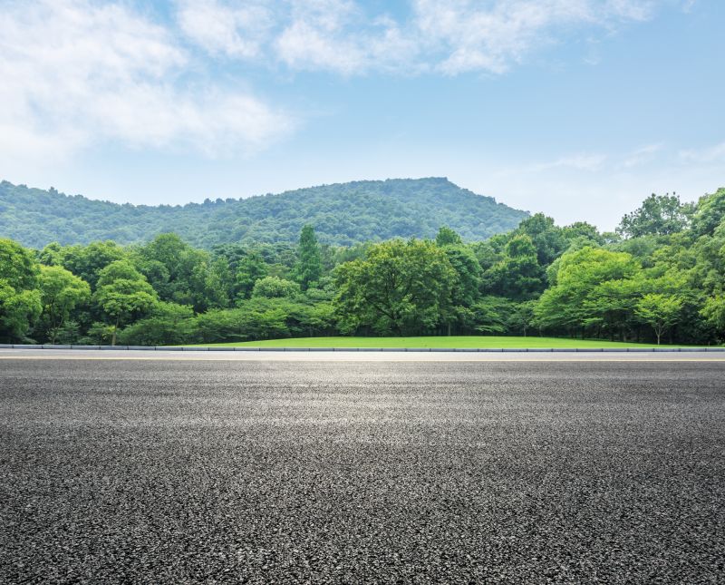 Protected Asphalt Surface