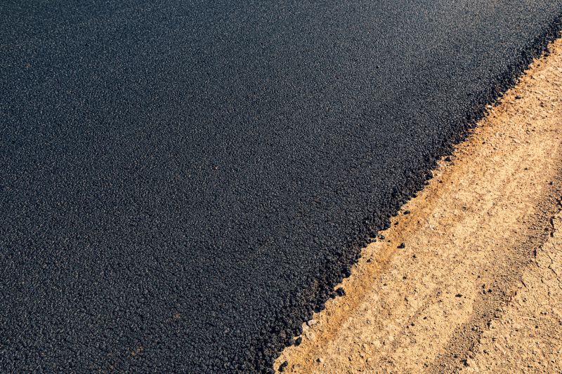 Freshly Sealed Driveway