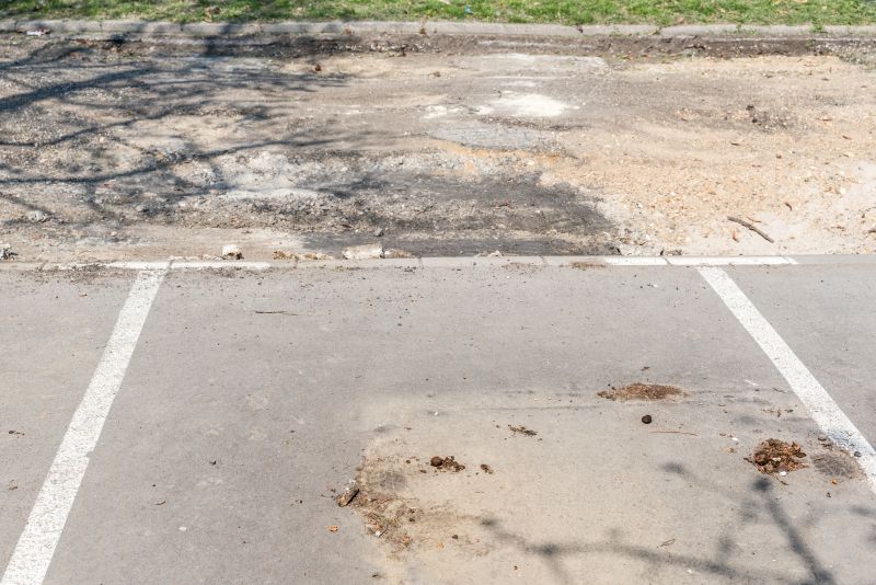 Parking Lot Resurfacing detail